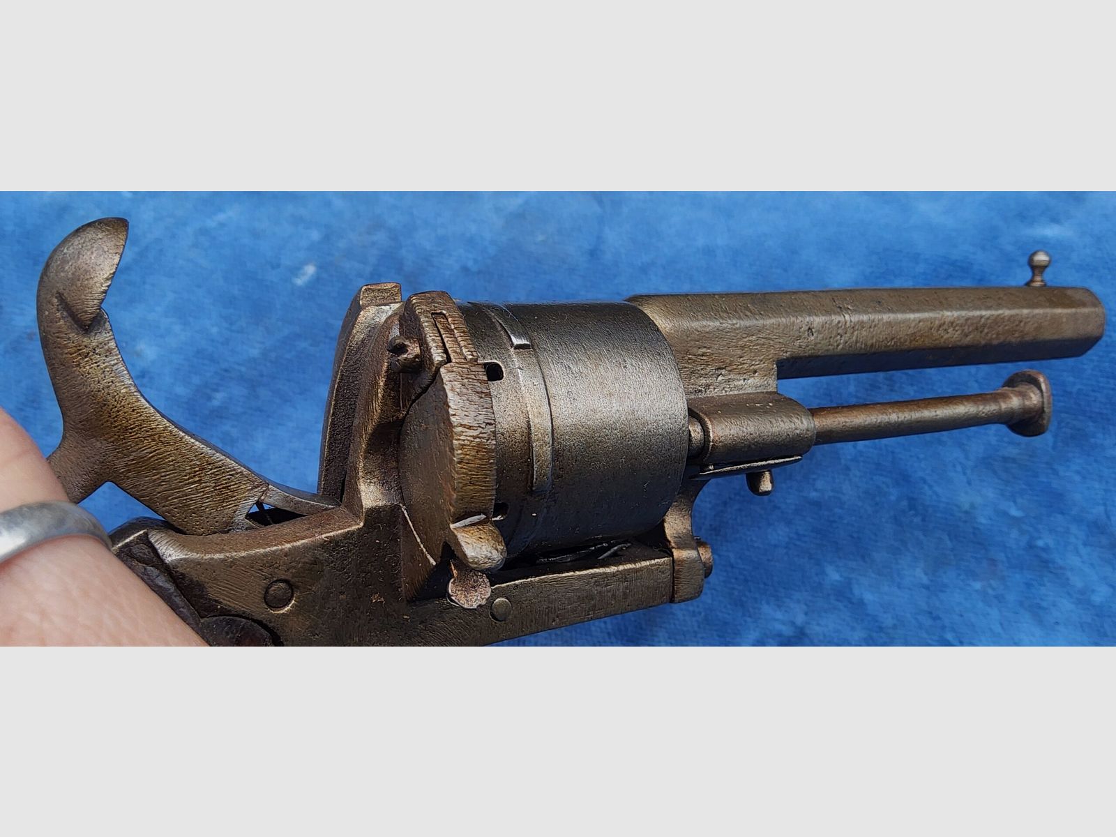 Antiker Lefaucheux-Revolver 8 mm (genehmigungsfrei), Bild 4 von 7