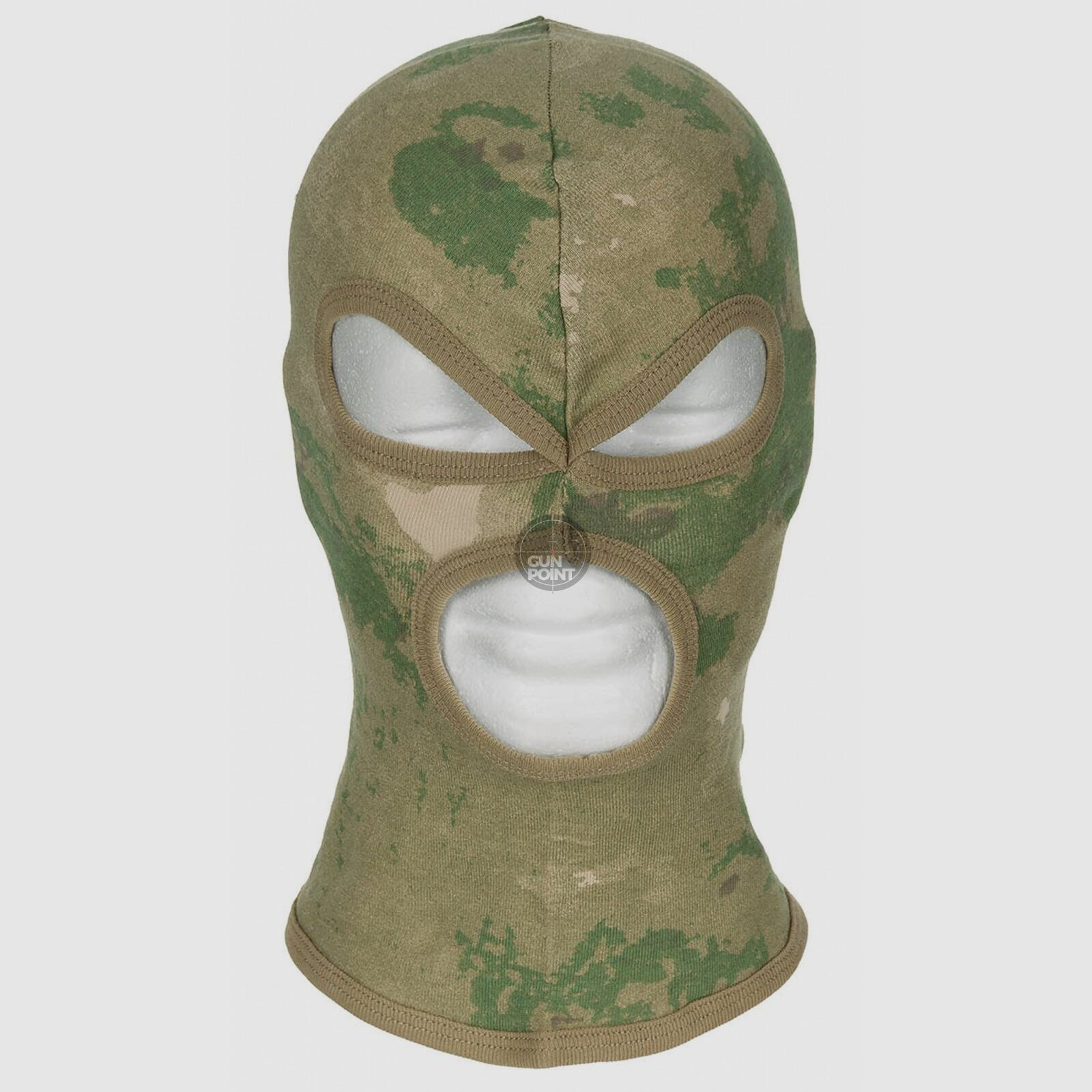 Balaclava, 3-Loch, dünn,HDT-camo FG, 100 % Baumw.
