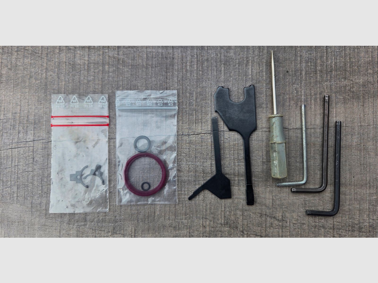 Feinwerkbau LP 100 mit Morini Griff