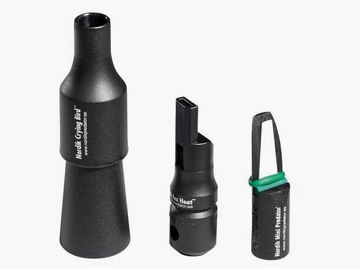 Nordik Fox Call Set | 3-piece Call Instrument Set for Successful Fox Hunting