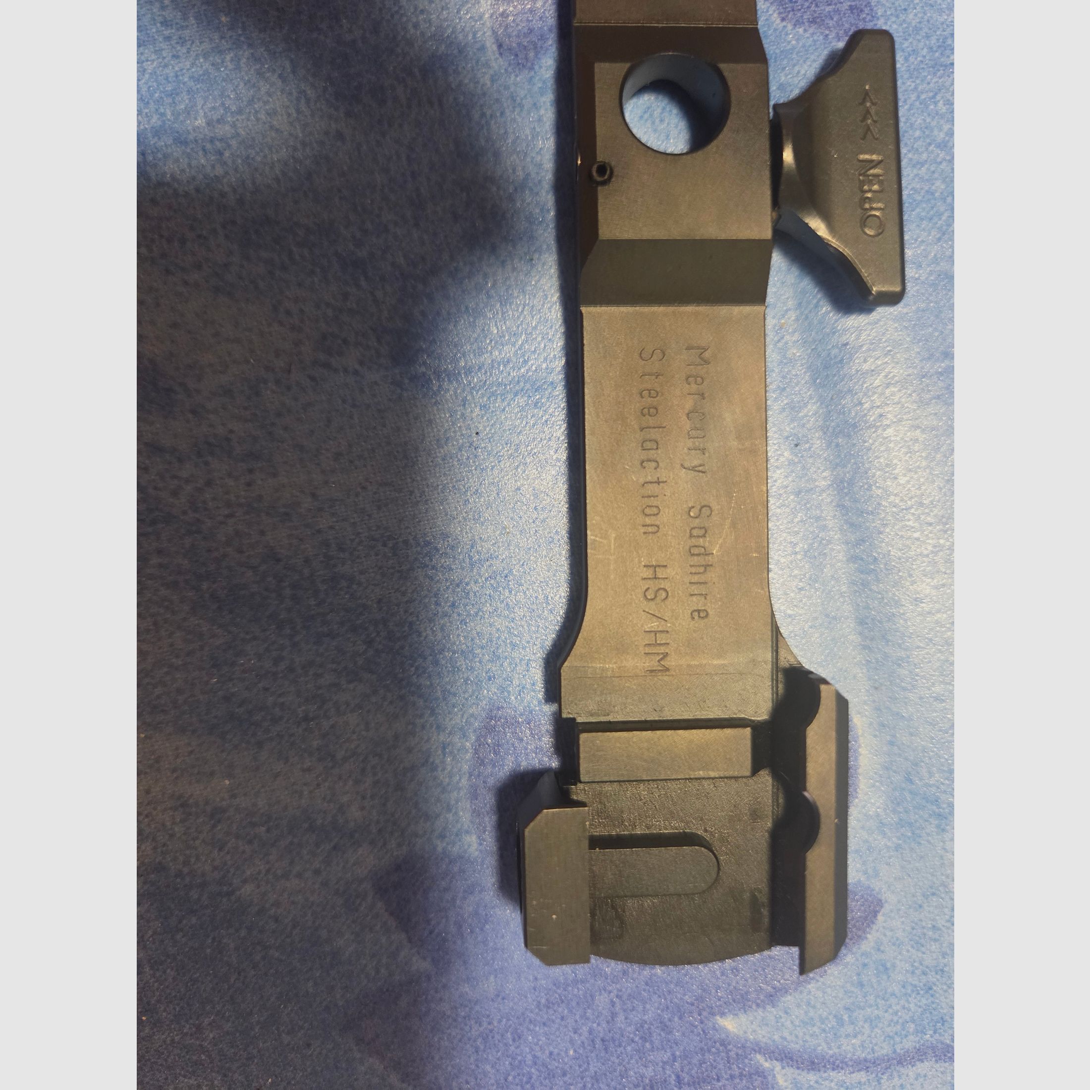 Dentler BASIS base rail for CZ 600 / Steel Action incl. Dentler mount with 30 mm rings