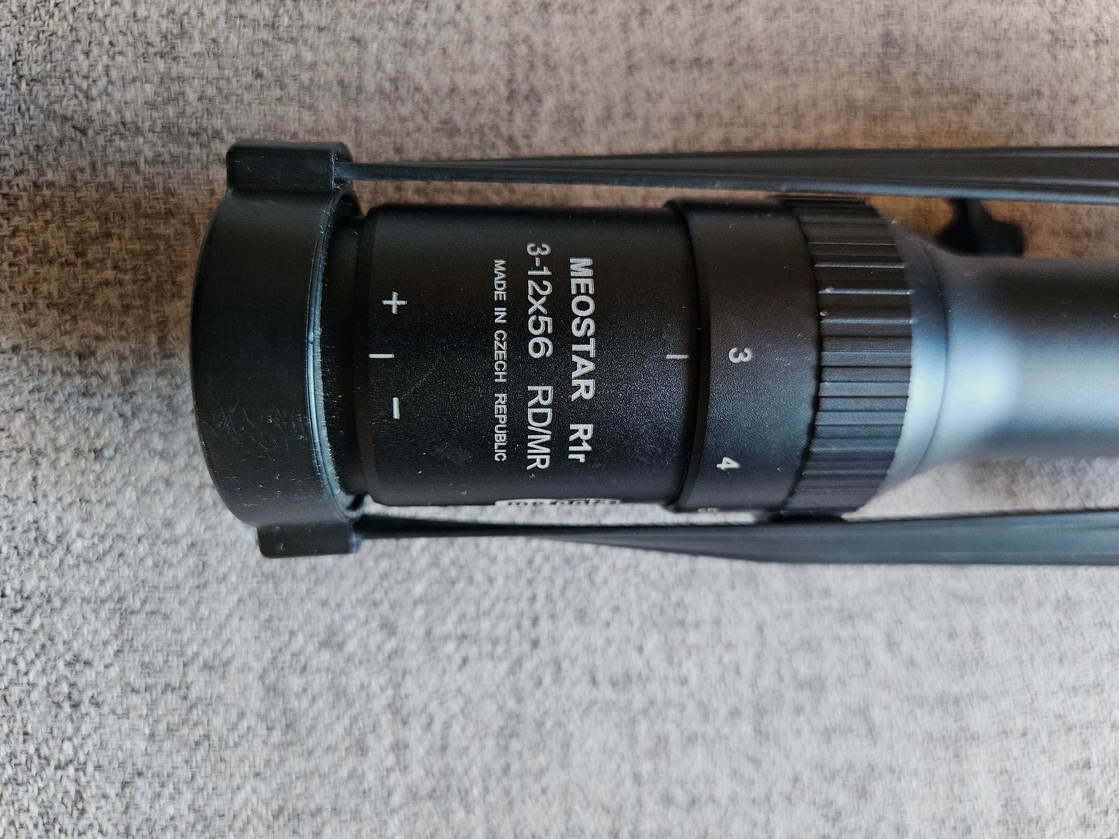 Meopta R1r 3-12×56 RD/MR met montage