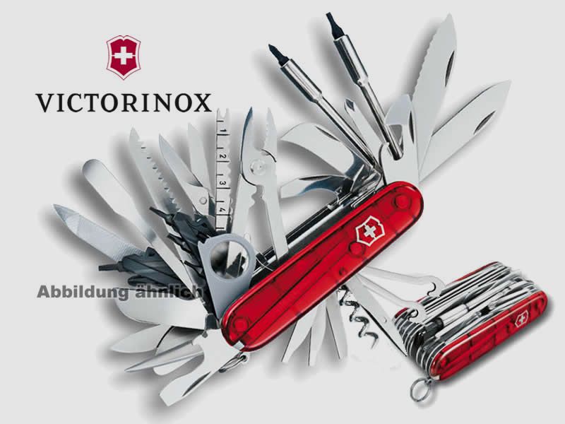 VICTORINOX Offiziersmesser SWISS CHAMP XLT, 91 mm, 50 Funktionen, Schweizer Taschenmesser