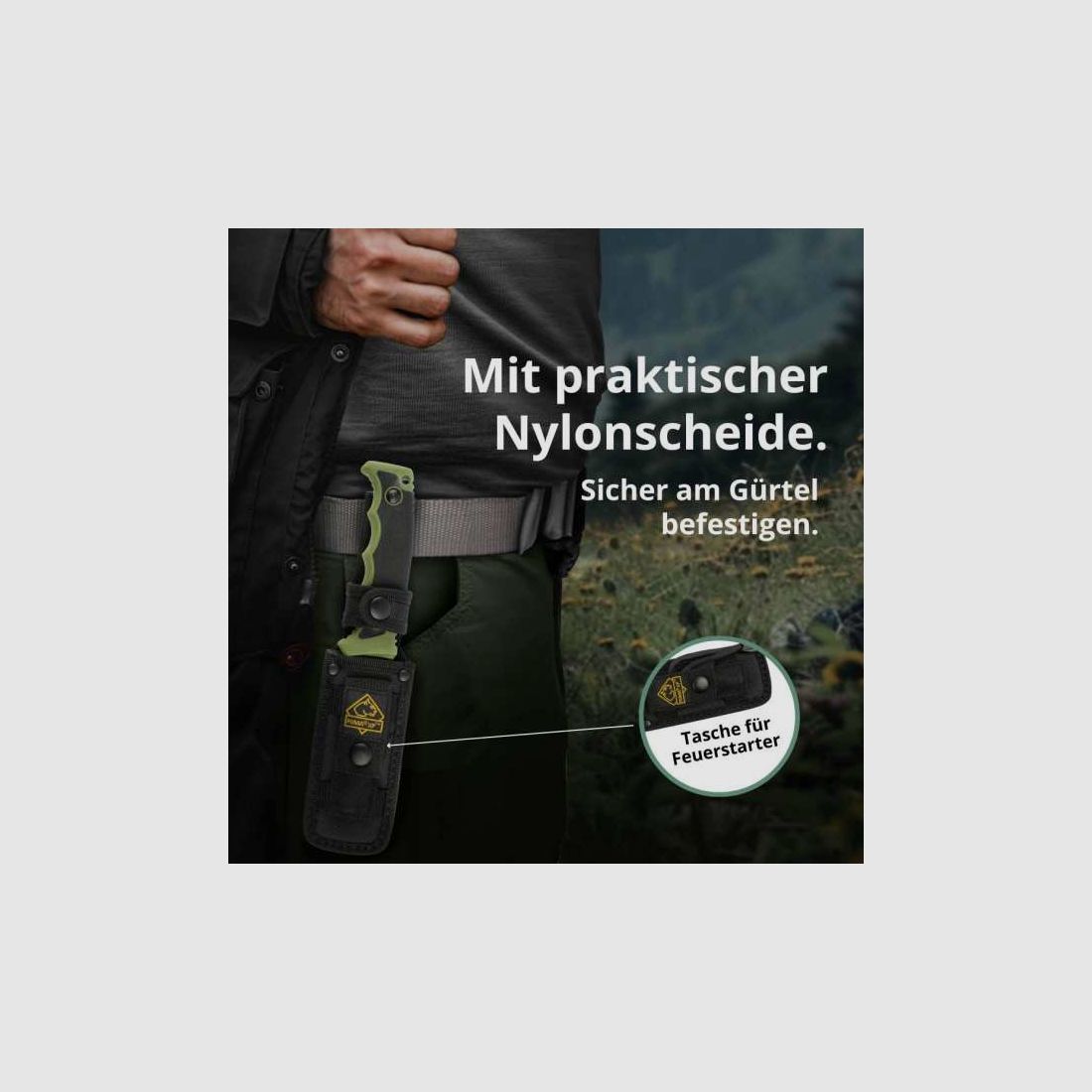 PUMA XP FOREVER SURVIVAL Messer mit Feuerstarter
