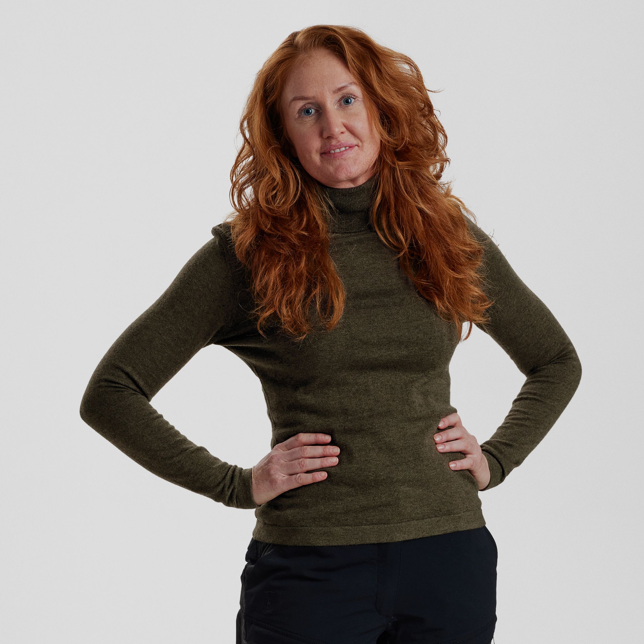 Lady Darlington Rollneck - Cypress - Talla mujer: 42