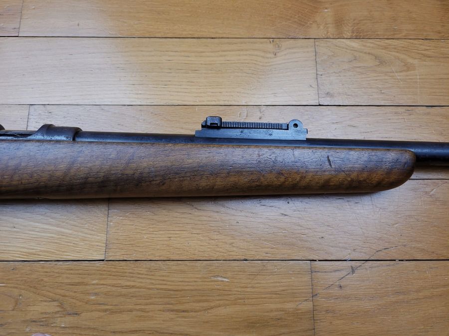 Deutsche Trainingsbüchse – 3. Reich 22LR Modell KKK Gustloff – Exzellente Schießbüchse – TBE, Bild 10 von 14