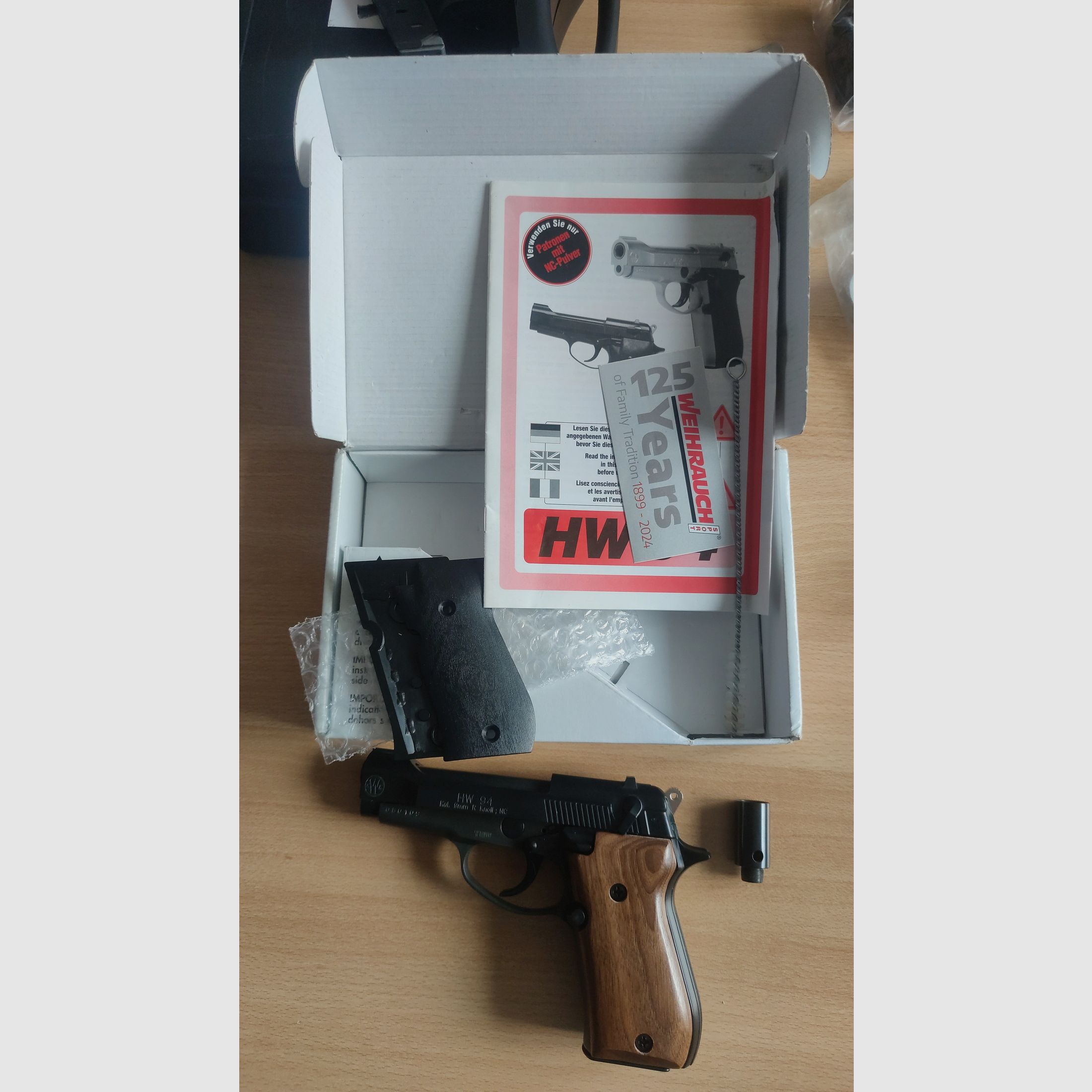 Weihrauch HW 94 niquelado 9 mm