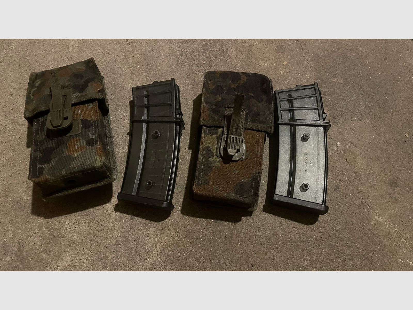 2x G36 magazijn + magazijntas