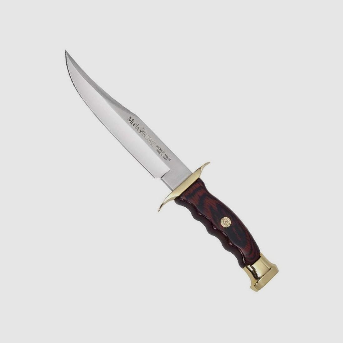 Muela Messer mit Holzgriff und hochwertiger Lederscheide