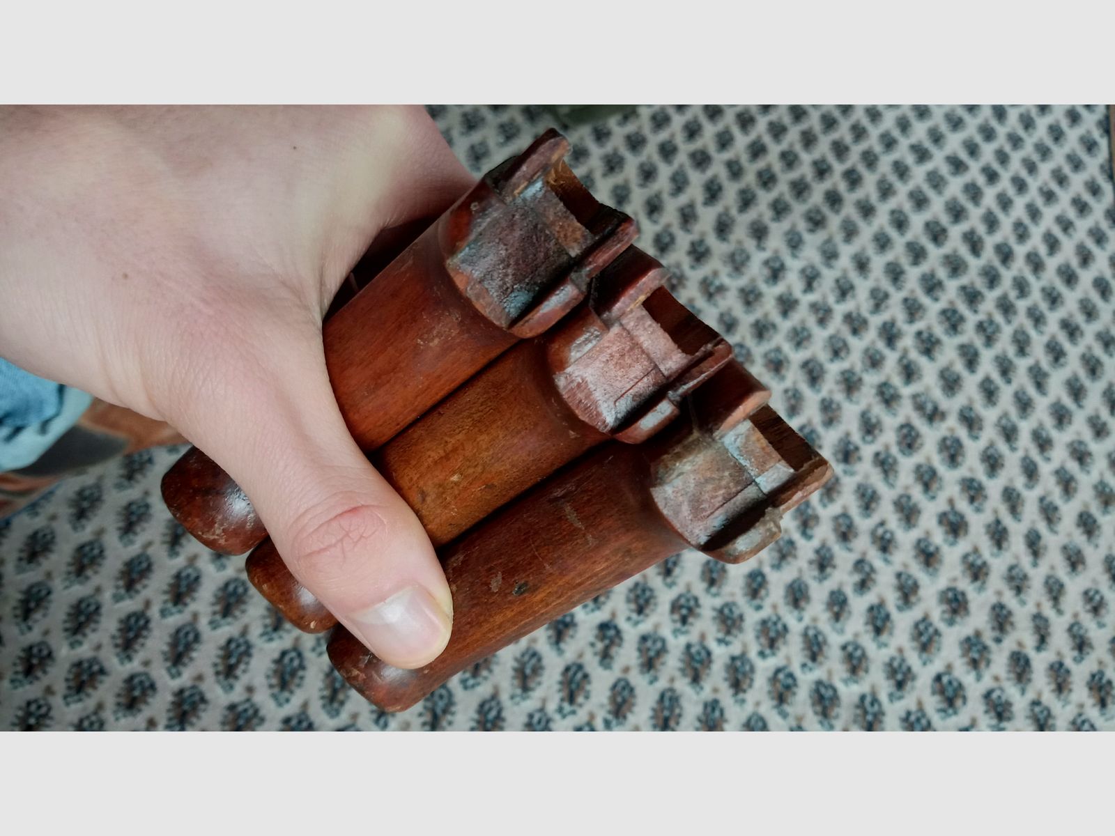 Originele Hongaarse AMD-63 pistoolgrepen van beukenhout // AMD 65 AKM grip beukenhout