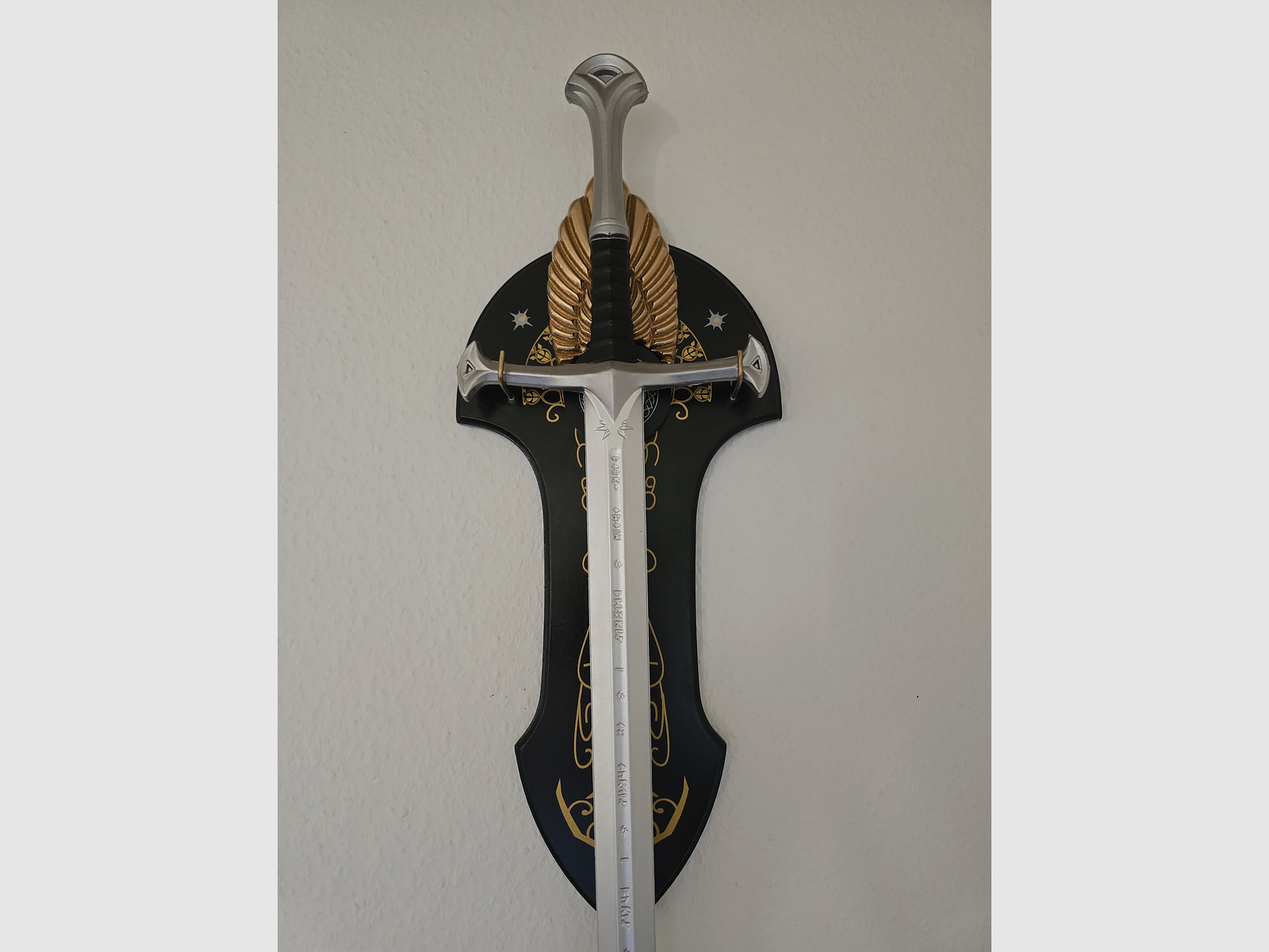 Anduril - Aragorn's Schwerd aus Kunststoff Wanddeko