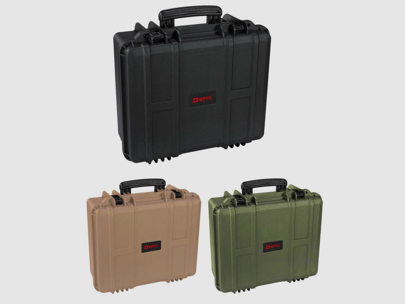 Mallette Waterproof Nuprol 49x43x21cm OD - Étanche et Robuste - Protection Optimale pour Équipements Sensibles, image 2 sur 5