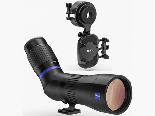 Zeiss ZEISS Conquest Apia 65 mit Okular 20-50x + ZEISS Digiscoping Adapter