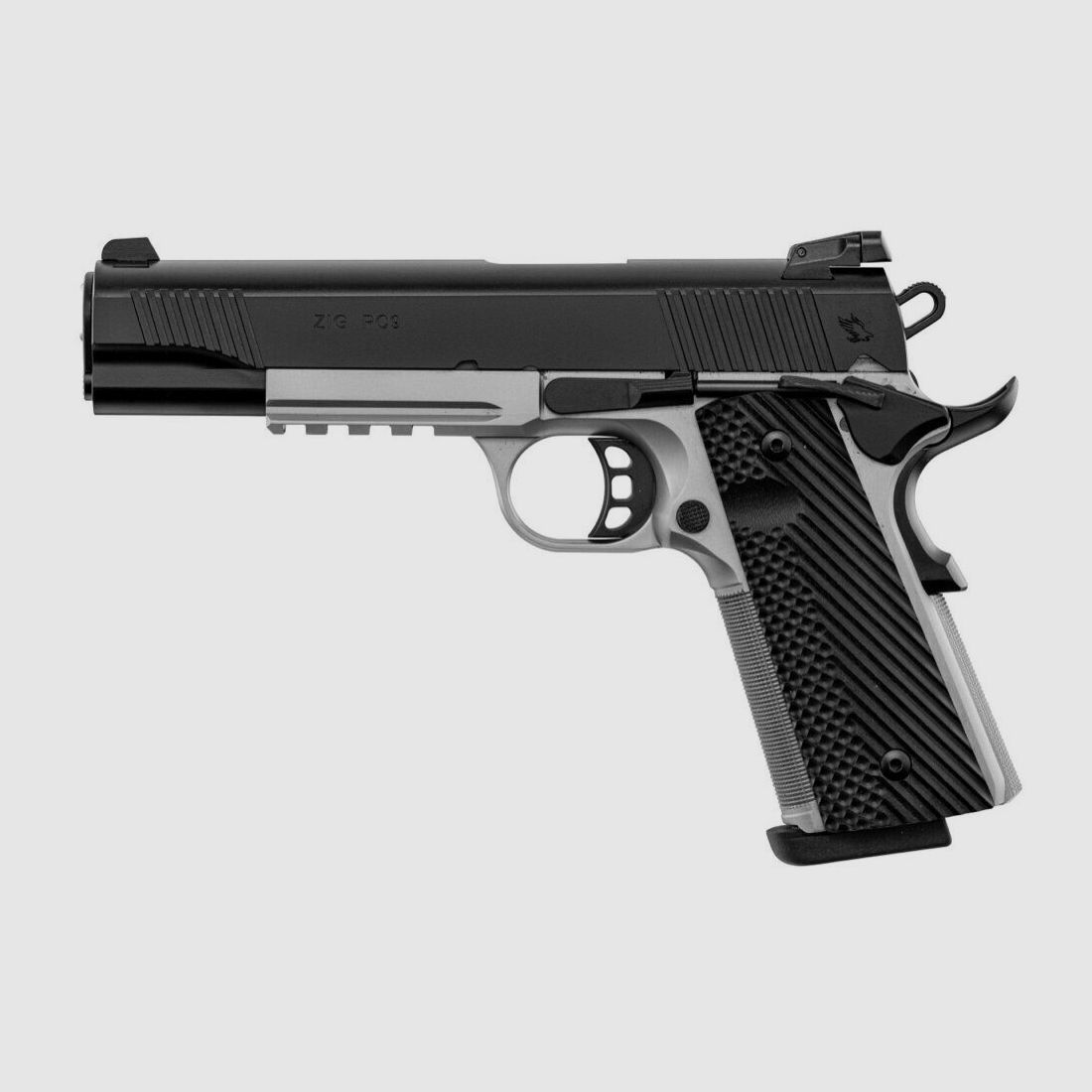 Tisas ZIG PC 1911 Bicolore 5" .45 ACP – feste Visierung, Bild 2 von 10