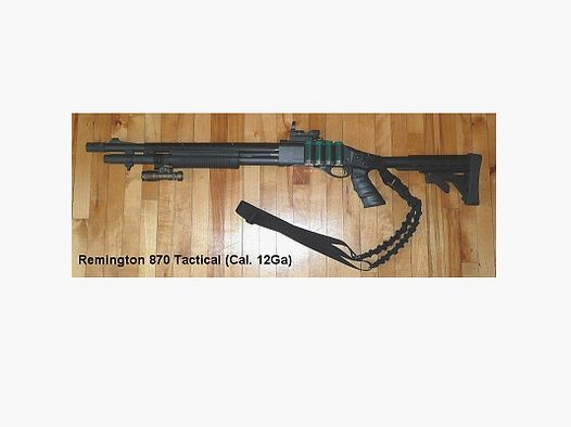 Fusil à pompe Remington 870 canon rayé 50cm – Occasion