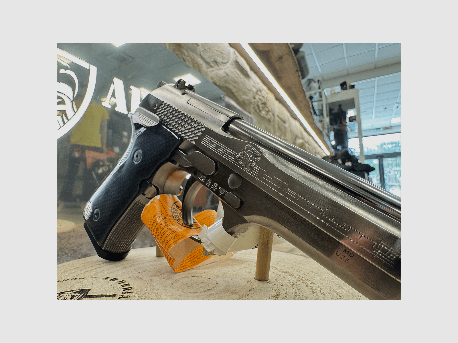 NUOVA – PISTOLA – BERETTA MOD. BILLENNIUM SERIE LIMITATA cal. 9×21, immagine 5 di 9