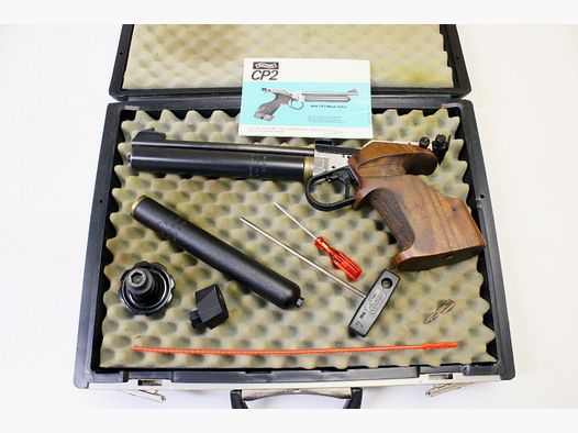 Druckluftpistole - Walther Mod. CP2 im Koffer | 4,5mm