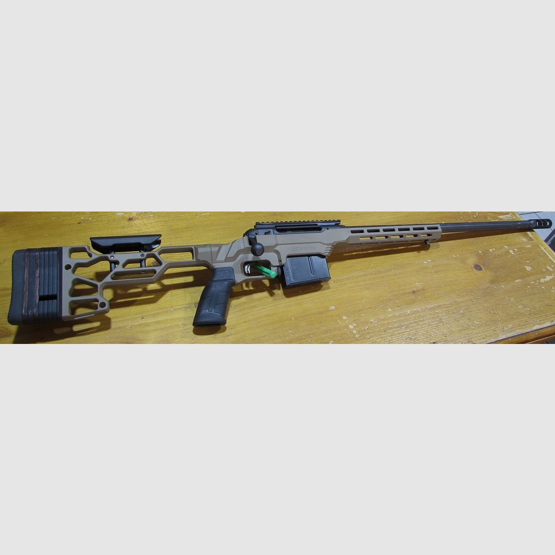 Repetierbüchse SAVAGE BA 110 Precision Kal. 338 Lapua Magnum FDE, Bild 1 von 8