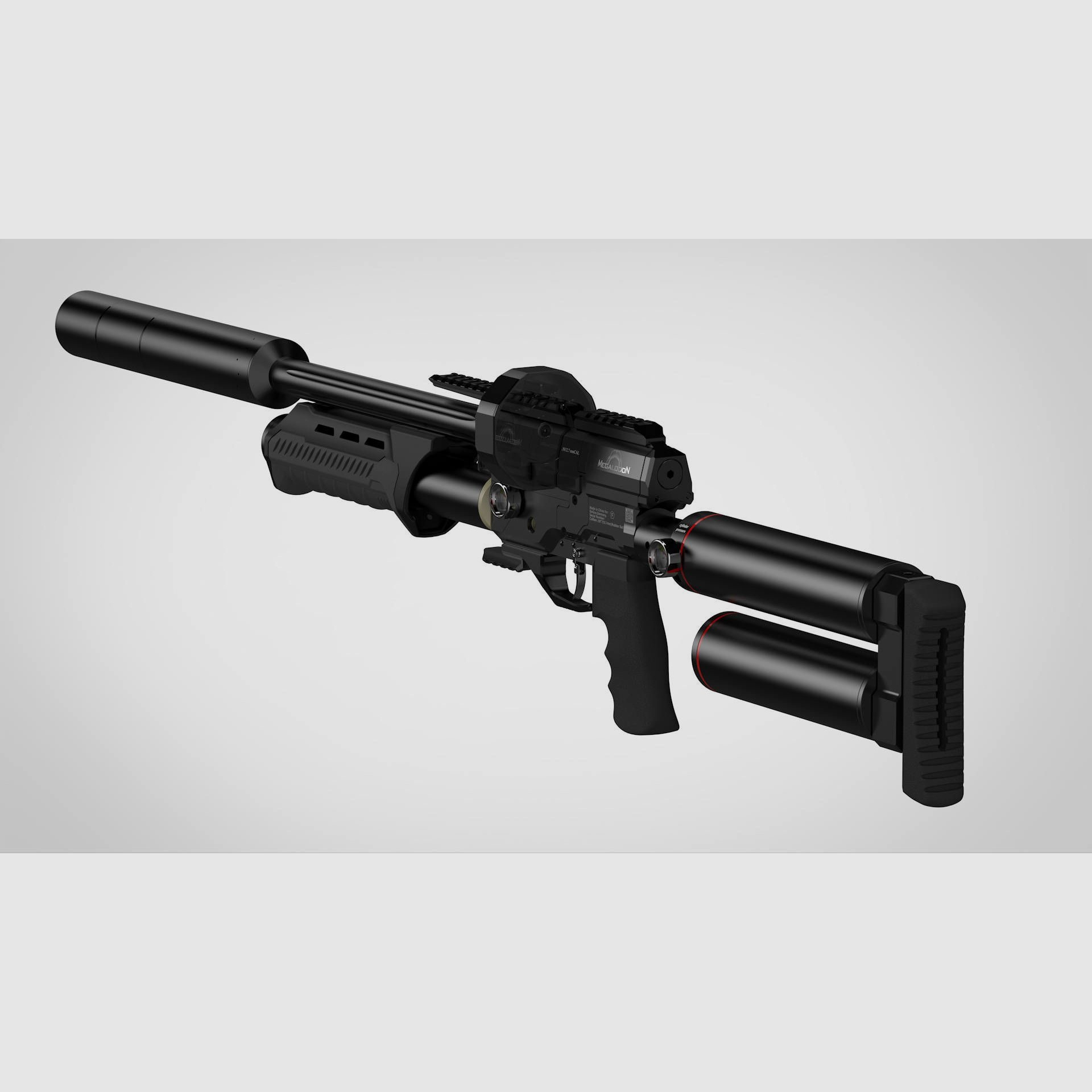 AEA GoGun Megalodon MK2 Neu inkl. RedDot, Koffer und Munition