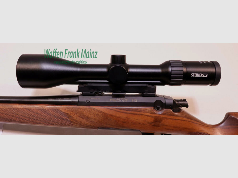 STEEL ACTION HS, wooden stock, overall length 510mm