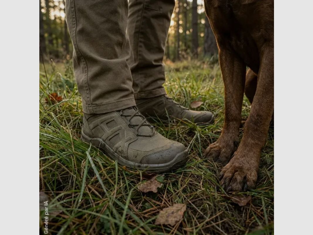 HAIX Black Eagle Athletic 2.0 V GTX mid hunting shoes green, image 7 of 9