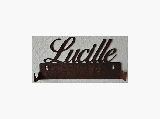 Lucille Wandhalter Negan Bat Replica The Walking Dead
