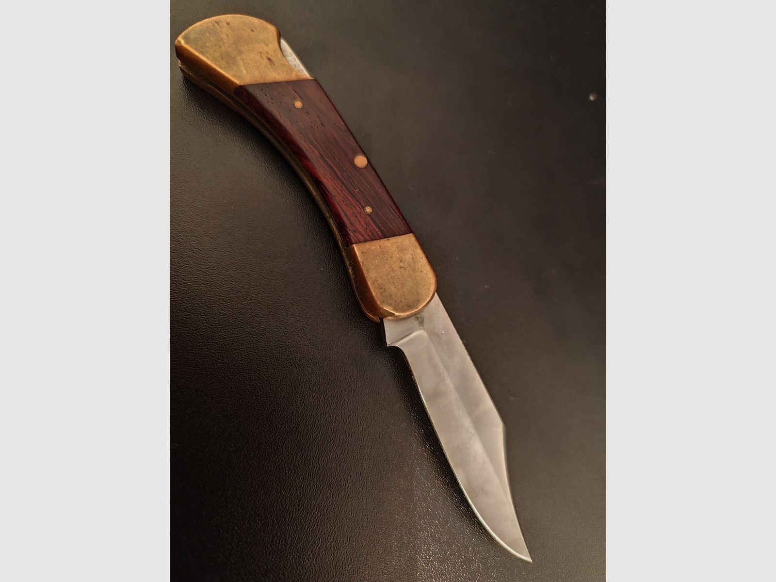 Vecchio coltello Lockback Puma Gentleman Germania acciaio inossidabile 220 955 22881 annata 1988