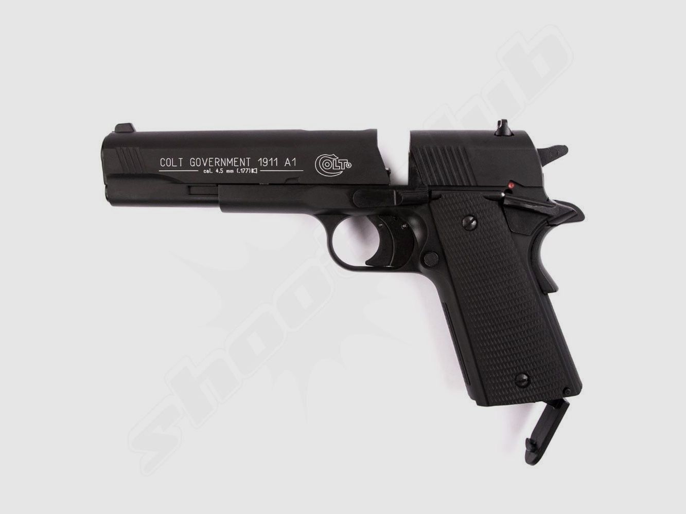 Colt Government 1911 A1 CO2 Pistole 4,5 mm - Set