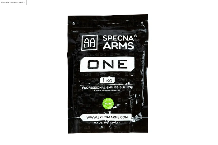 Specna Arms ONE BIO 6 mm Airsoft BBs 0.25 g – 1 kg – white, image 3 of 4