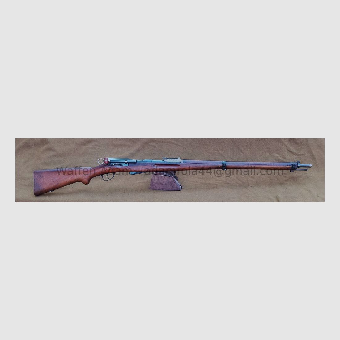 W+F, Fabbrica federale d'armi di Berna Fucile a otturatore G11, Grigioni, immagine 7 di 9