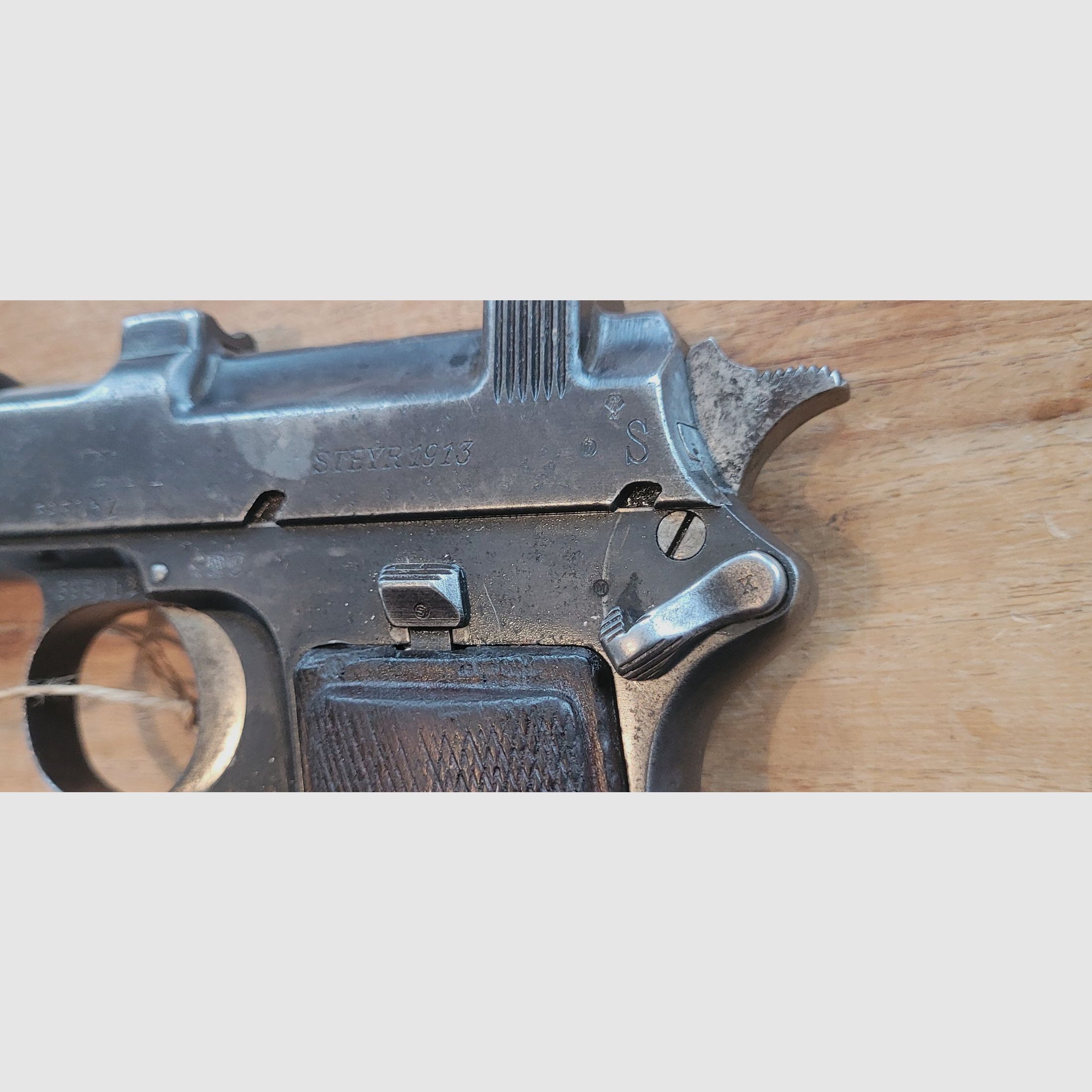 Steyr Mannlicher M1912 caliber 9mmSteyr, stripper clip (K014), afbeelding 9 van 13