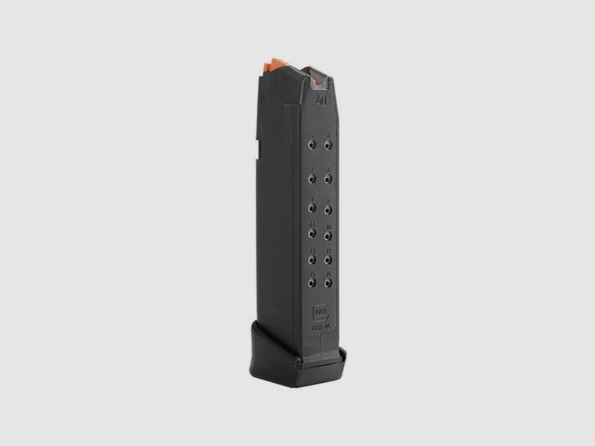 Caricatore Glock G22+1 .40 S&W 16 Colpi Follower Arancione