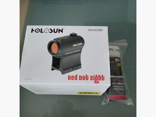 Holosun HS403B Leuchtpunktvisier, Red Dot, OVP