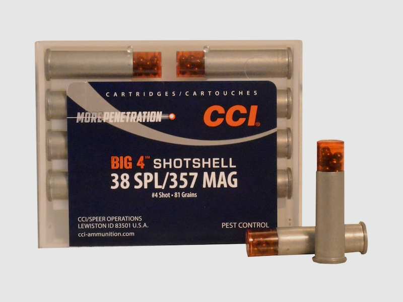 CCI Schrotpatrone .38 Special 84GR 10 Patronen