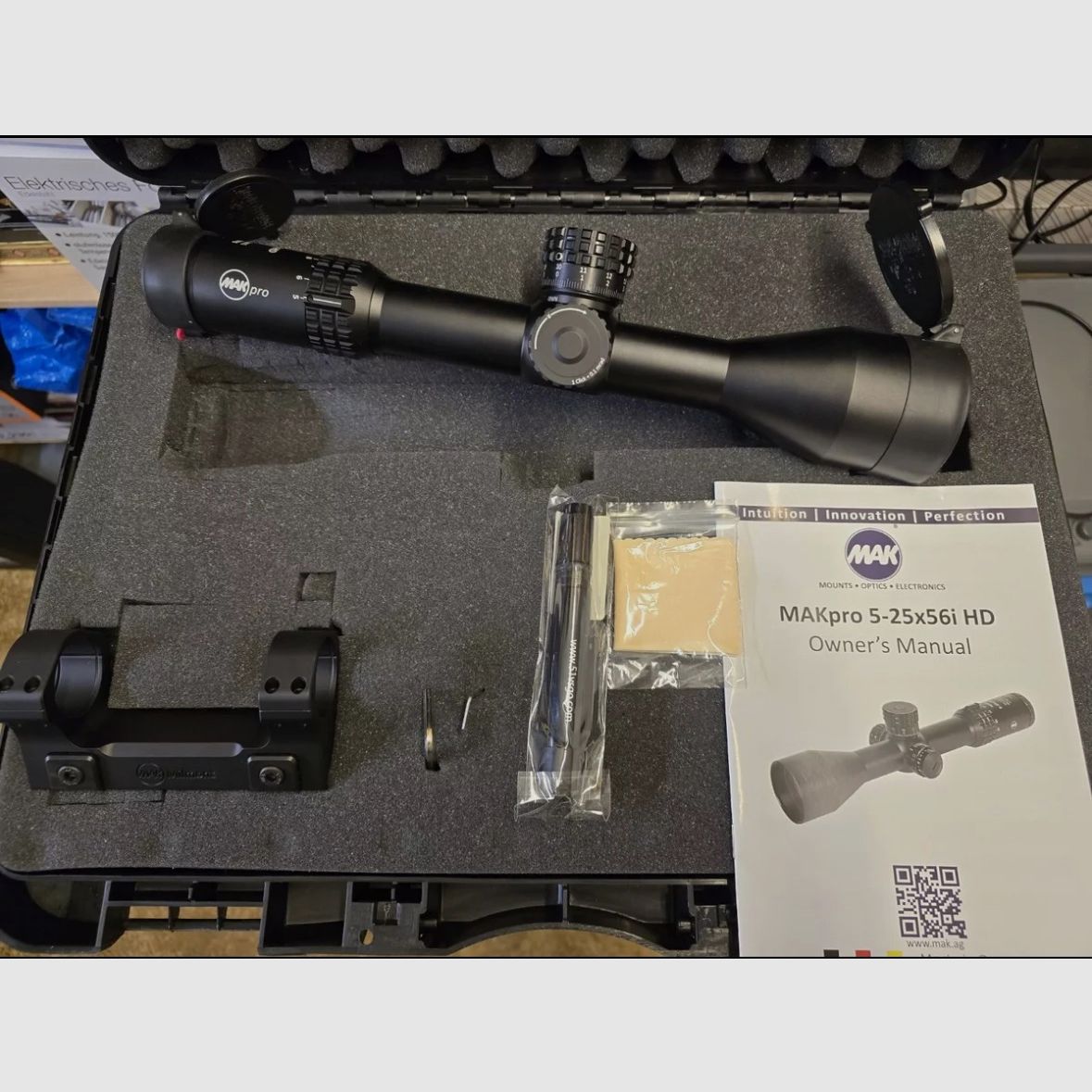 MAKpro 5-25x56 HD Zielfernrohr SALE UVP 3299,- Euro Steiner Schmidt & Bender Zeiss Leica Swarowski