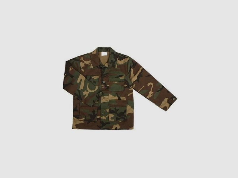 Children’s BDU Jacket Woodland Camouflage, image 3 of 3