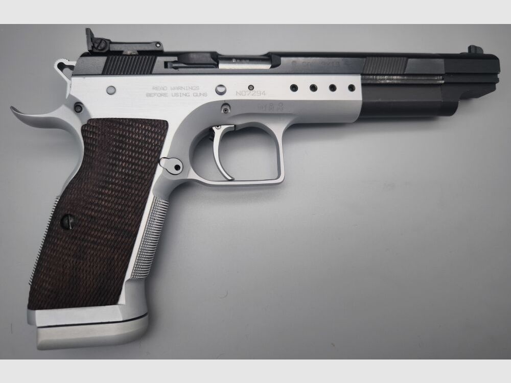 Tanfoglio Gold Match 9mm Luger 6" Sportpistole "Bicolor" 9mmLuger