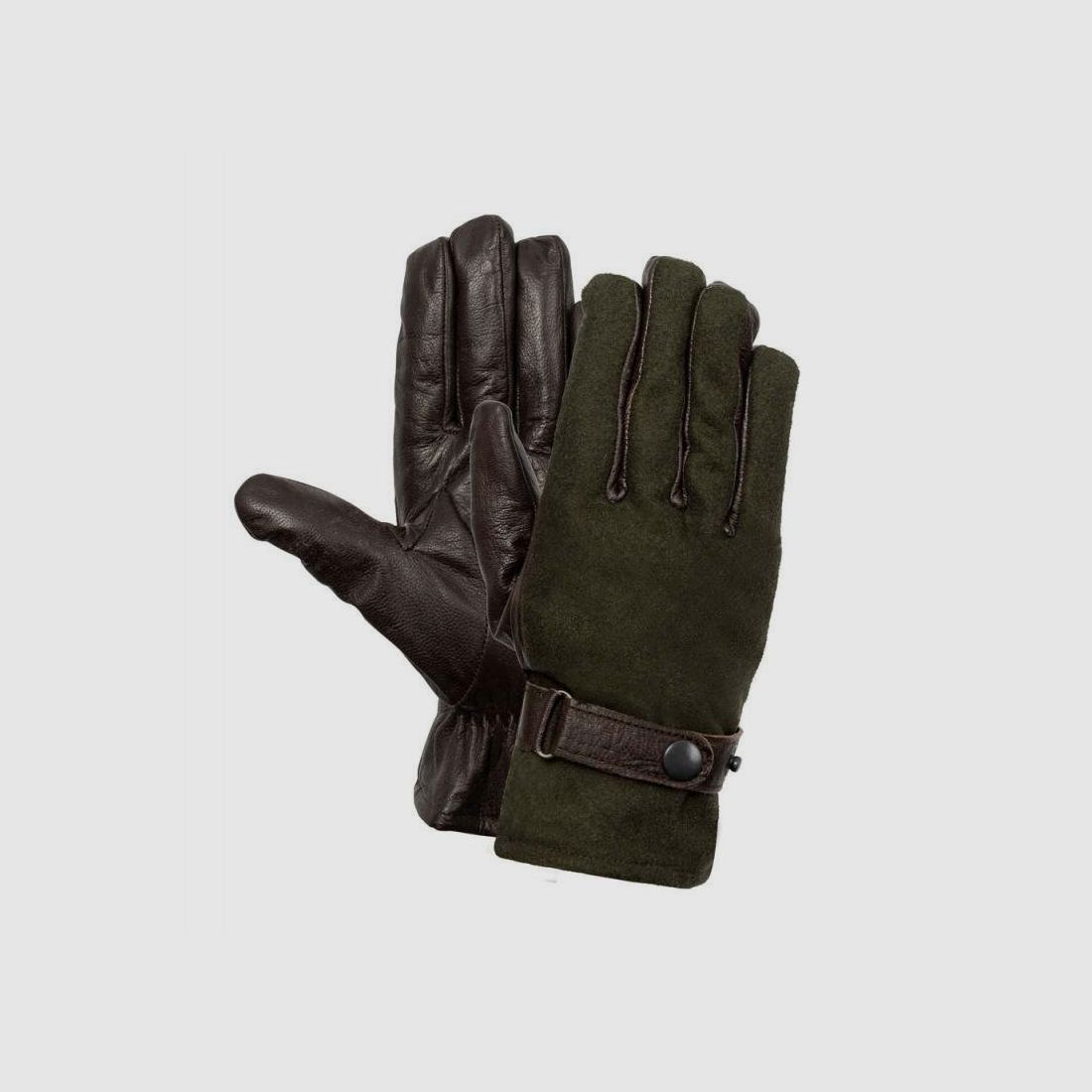 Loden and leather gloves Interjakt Haunter Baron Skinnhandske