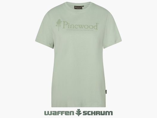 Pinewood T-Shirt Outdoor Life Frosty Green