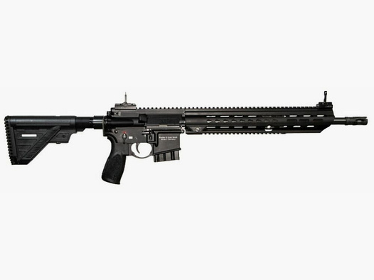 Heckler & Koch HK MR 223 A3 con impugnatura lunga, calibro .223 Rem 16,5" LL nero - disponibile subito +20€ spedizione MR223