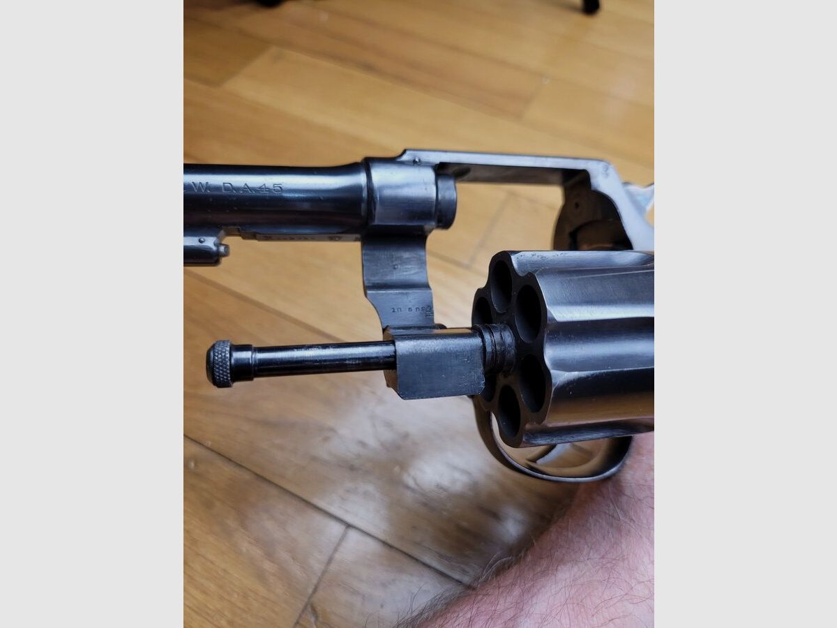 Legendärer Revolver Smith&Wesson 1917 – 45 ACP – US PROPERTY – 1. Serien – Museumszustand, Bild 16 von 30