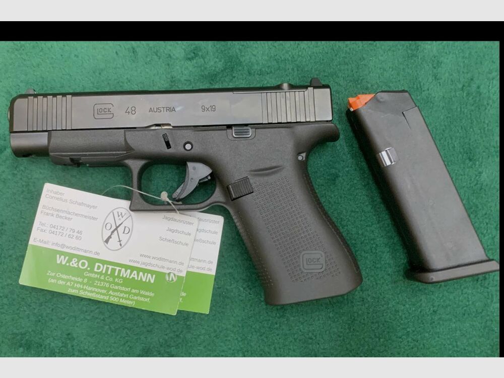 Glock	 Pistole G48R R/MOS - 9mm Luger - Sonstige