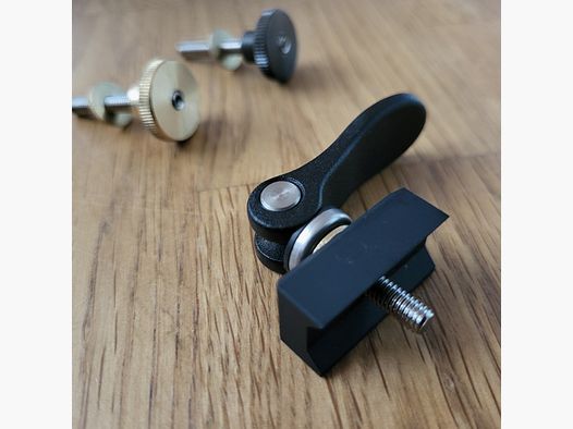 Excenter or handwheel for retrofitting for monopod Picatinny both generations