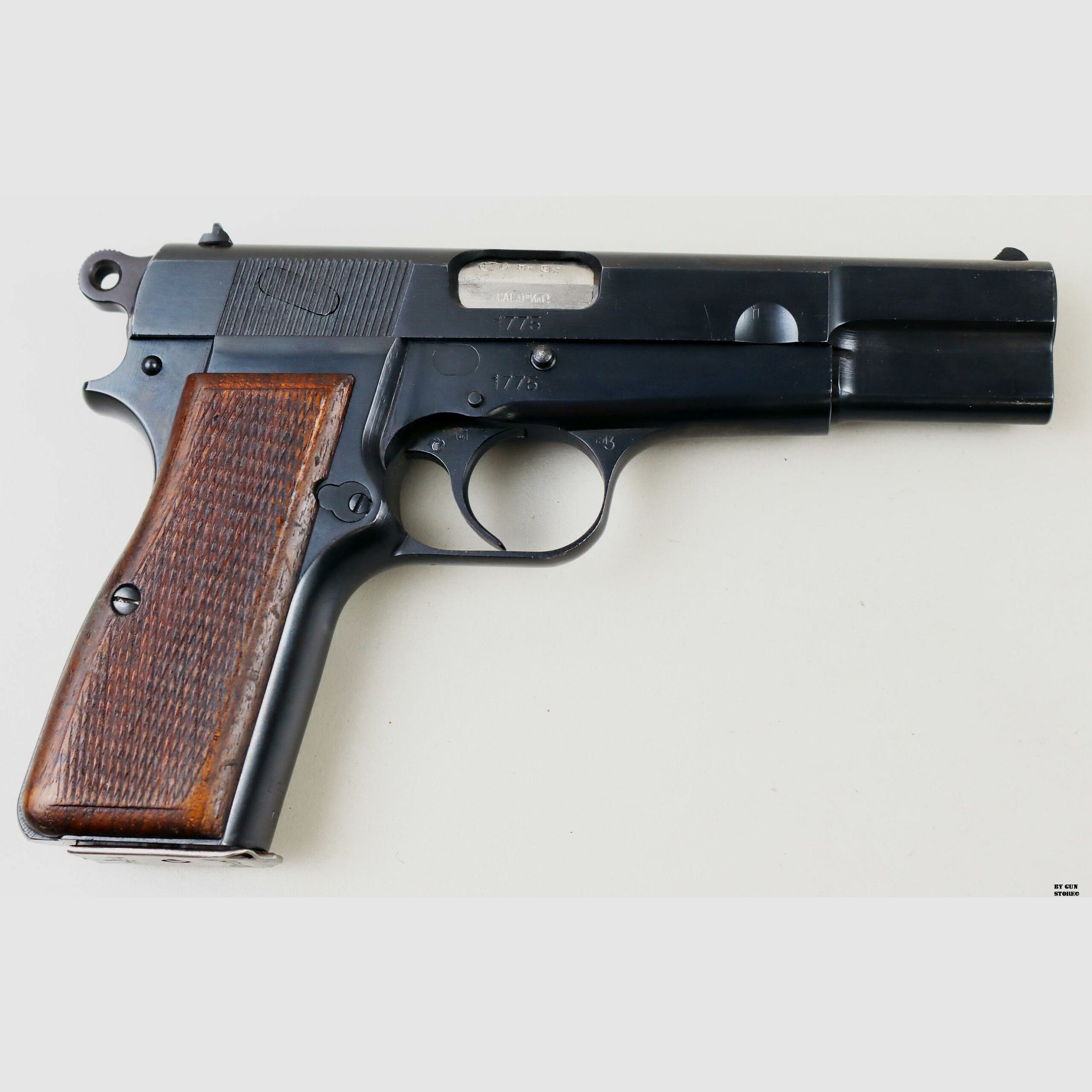 Pistola Fabrique Nationale F.N. mod. HP35 LGK cal. 9×19 matr. 1775, immagine 3 di 8