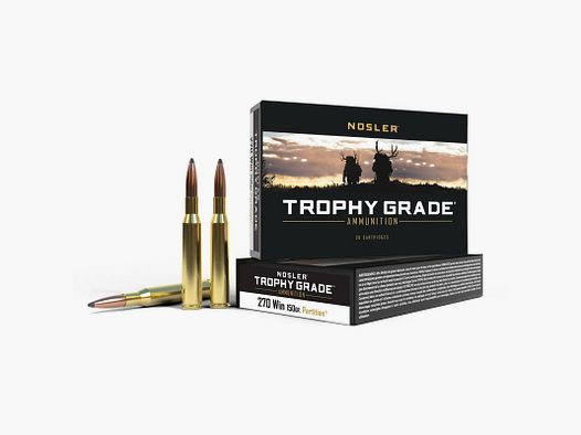 Munition Nosler .270 Winchester 150 gr Partition Trophy Grade