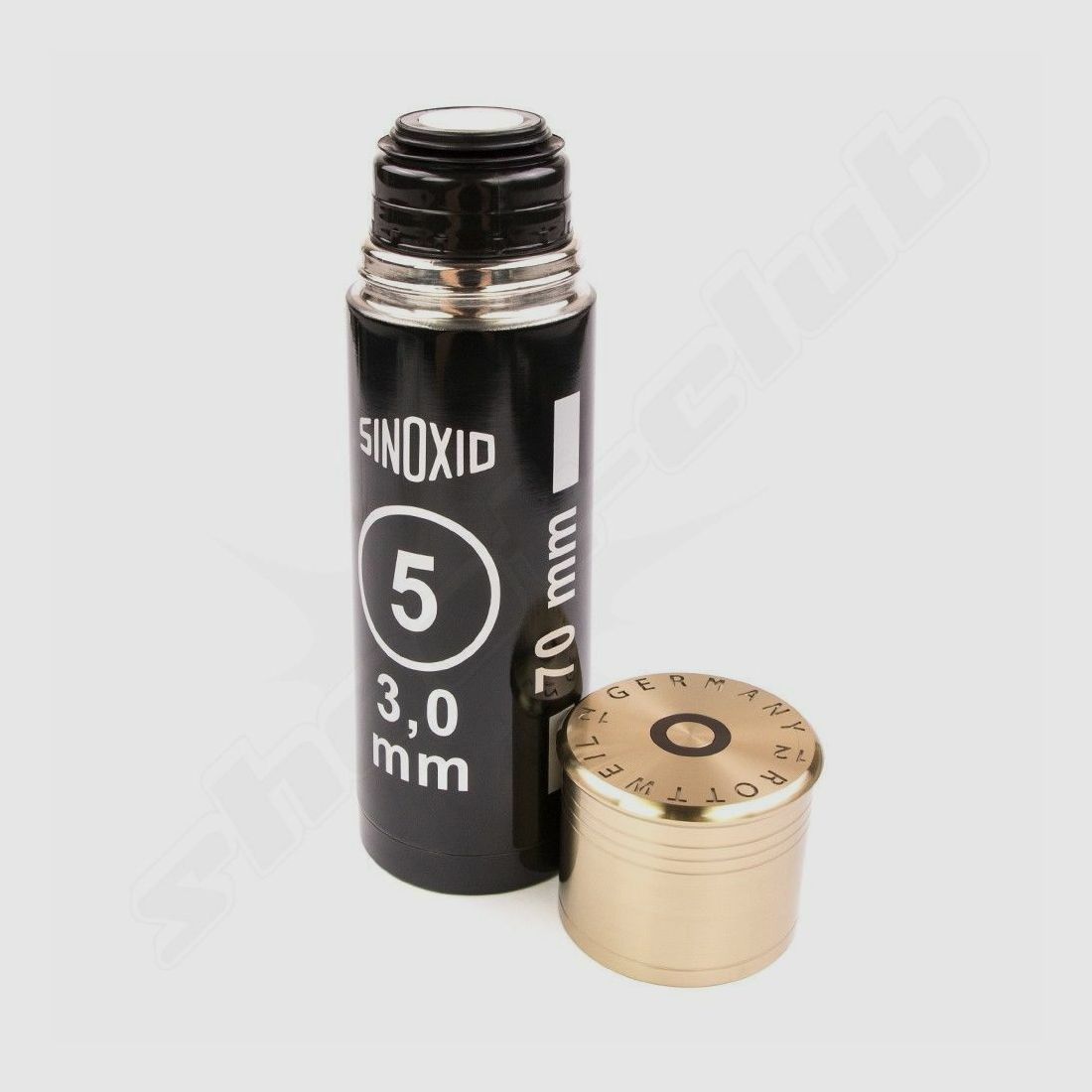 Rottweil thermos bottle in shotgun cartridge design - 750ml