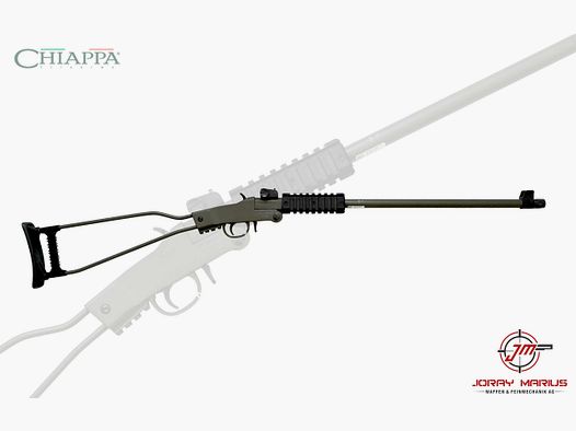 Chiappa Little Badger carabine basculante à un coup .22lr Vert Cerakoted