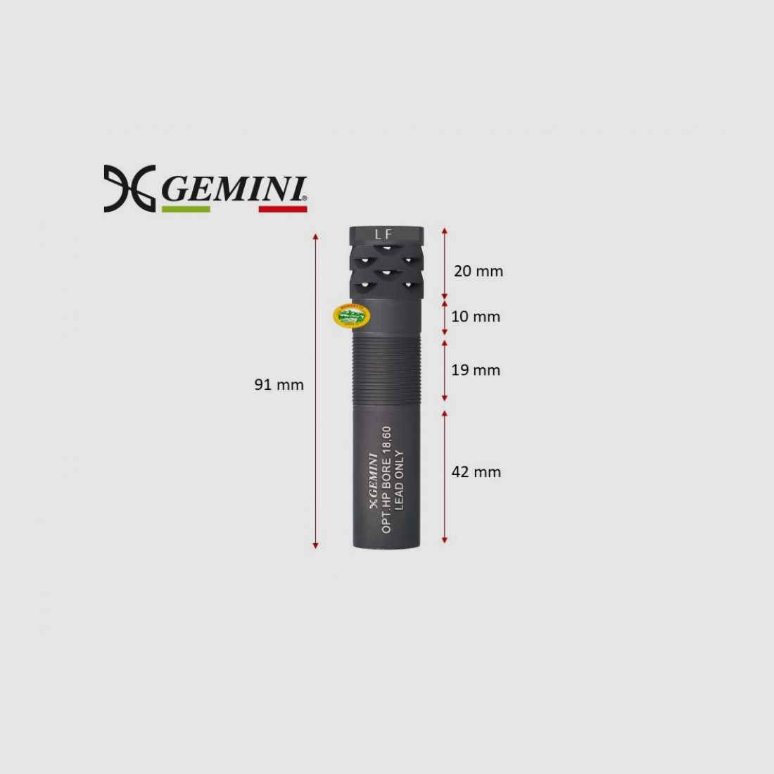 GEMINI Beretta Choke Optima HP Ported - LF