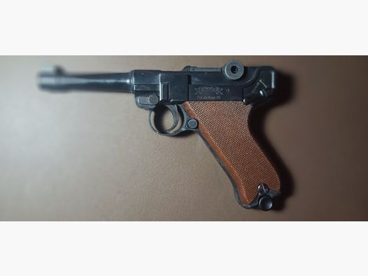 Pistool Parabellum 08, 8mm Schreckschuss, van IWC