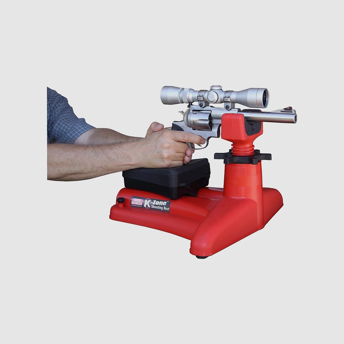MTM Einschießvorrichtung KSR-30 K-Zone rot Büchse/Schrotflinte/Kurzwaffe